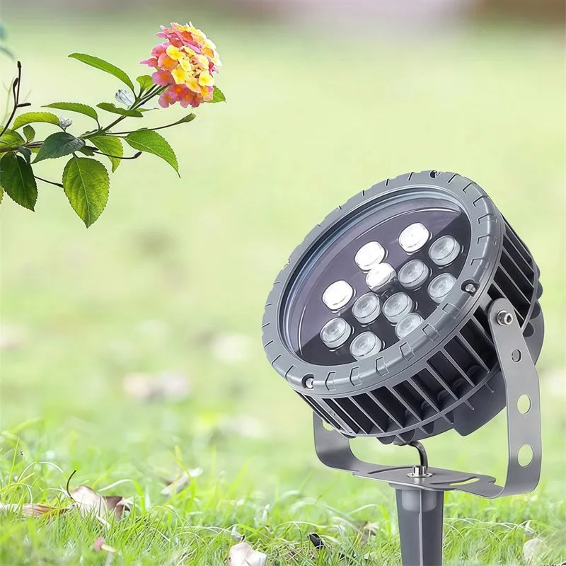 RGB LED مصباح في الهواء الطلق  - مراجعة Outdoor Lighting Ground Fixtures وسعره