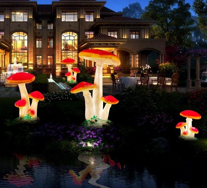 تمثال فطر محاكي بالحجم الطبيعي - مراجعة Outdoor Lighting For Christmas وسعره