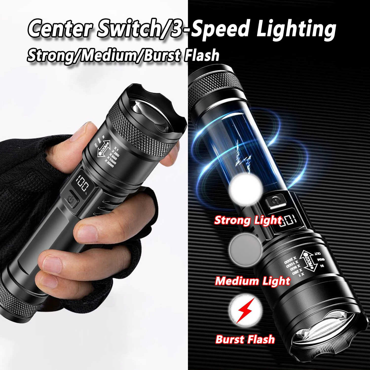 مصباح LED فائق السطوع مصباح يد - مراجعة Outdoor Lighting B&Q وسعره