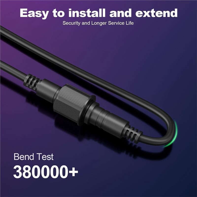 【يوصى به】كابل تمديد بطول 10 أق - مراجعة Outdoor Lighting Extension Cord وسعره