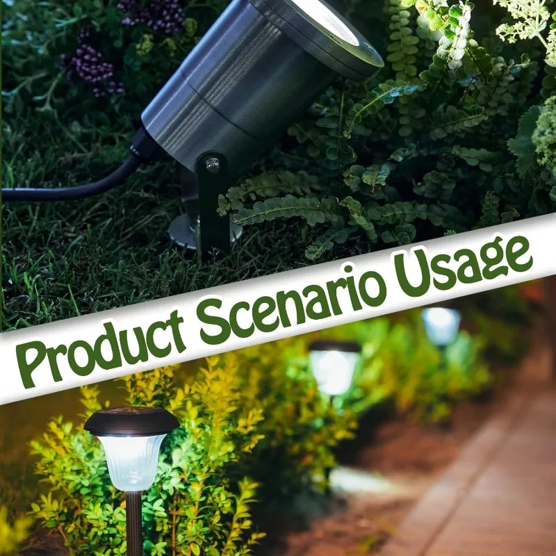 أضواء الحديقة الشمسية في الهوا - مراجعة Outdoor Lighting Ground Fixtures وسعره