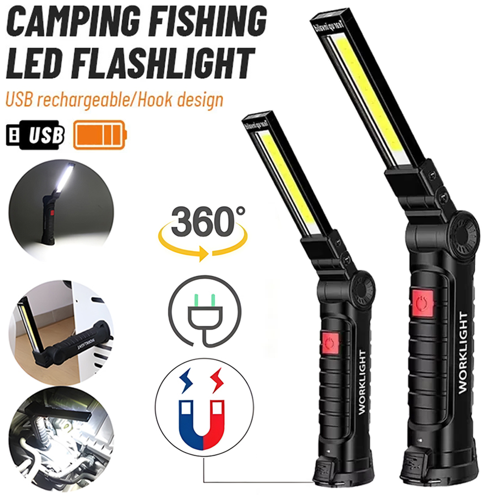 LED COB مصباح يدوي USB مصباح ف - مراجعة Outdoor Lighting B&Q وسعره