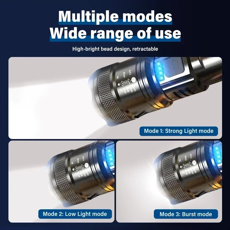 التكتيكية مصباح ليد جيب 2000LM - مراجعة Outdoor Lighting B&Q وسعره