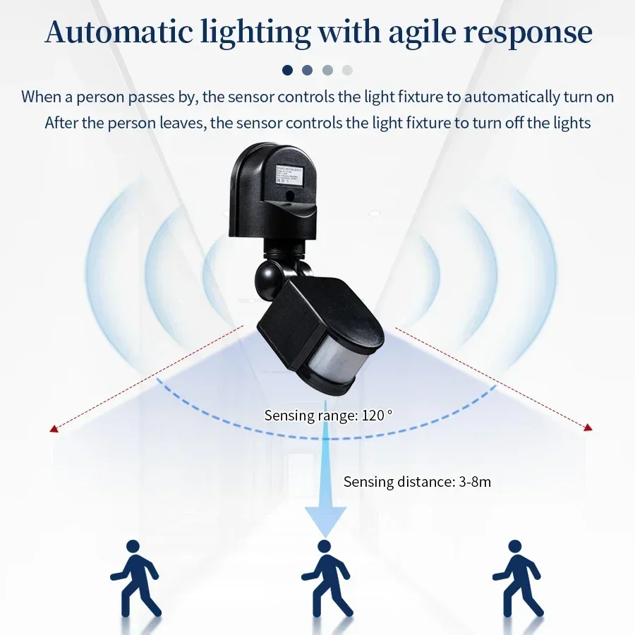 12 فولت PIR محس حركة 110-240 ف - مراجعة Outdoor Lighting Motion Sensor وسعره