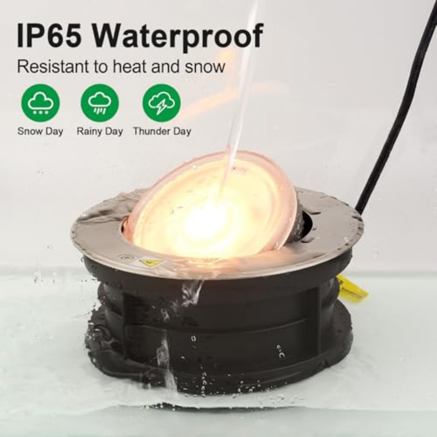 مصباح أرضي قابل لتعديل الزاوية - مراجعة Outdoor Lighting Ground Fixtures وسعره