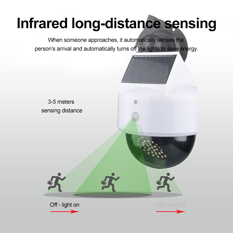 كاميرا محاكاة شمسية مع مستشعر  - مراجعة Outdoor Lighting Motion Sensor وسعره