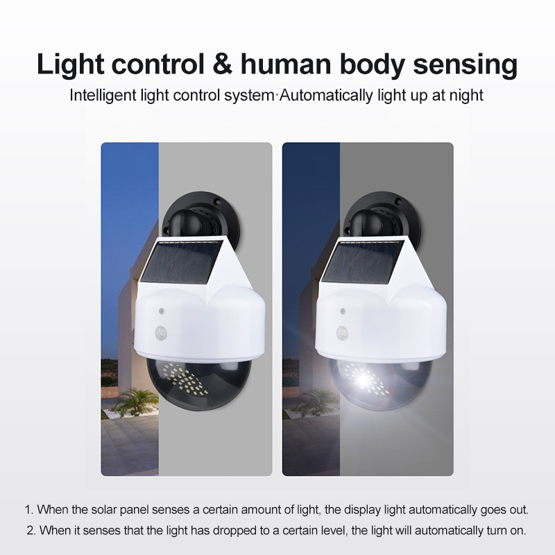 كاميرا محاكاة شمسية مع مستشعر  - مراجعة Outdoor Lighting Motion Sensor وسعره